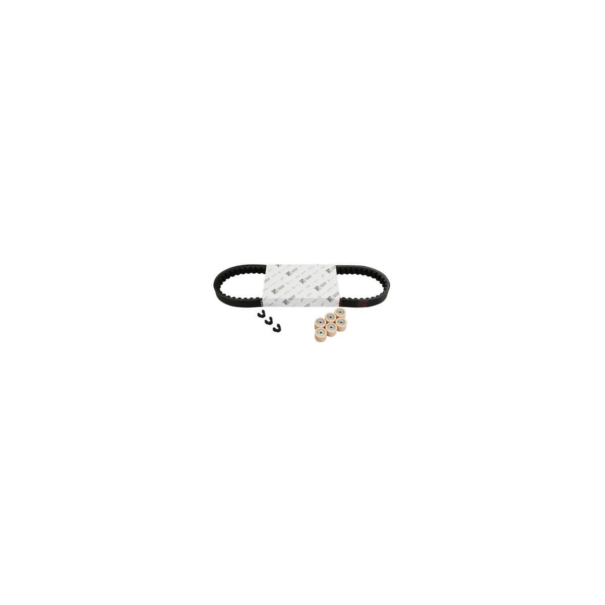Piaggio - Kit Transmission (courroie, Galets, Guides) Origine Piaggio 50 Zip 2t 2000/, Zip Sp 2000/, Et2 1998/2005, Vespa Lx 2t 2005/2013,