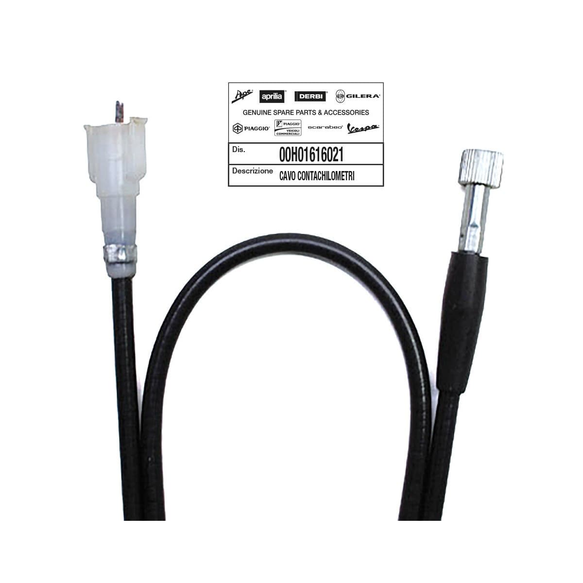 Piaggio - Cable/commande/transmission De Compteur Origine Piaggio Gilera 50 Rcr 2006/