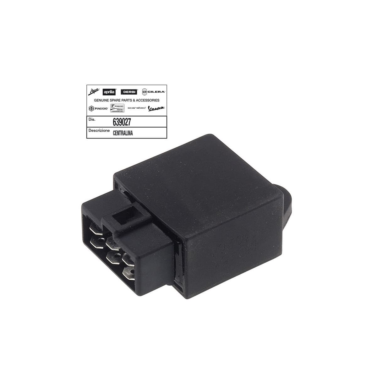 Piaggio - Centrale Origine Piaggio 50 Fly, Nrg, Typhoon, Vespa Lx, Primavera, Sprint, Vespa-s 2t/aprilia 50 Sr Motard, Sport-city 2t