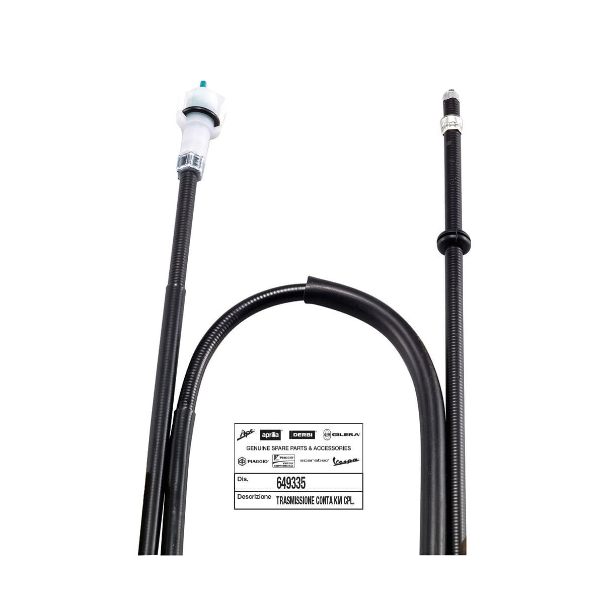 Piaggio - Cable/commande/transmission De Compteur Origine Piaggio 50 Zip Sp 1996/2013