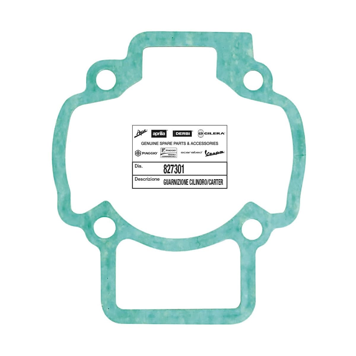 Piaggio - Joint Embase De Cylindre (0,4mm) Origine Piaggio 50 Nrg/gilera 50 Runner, Dna Liquide