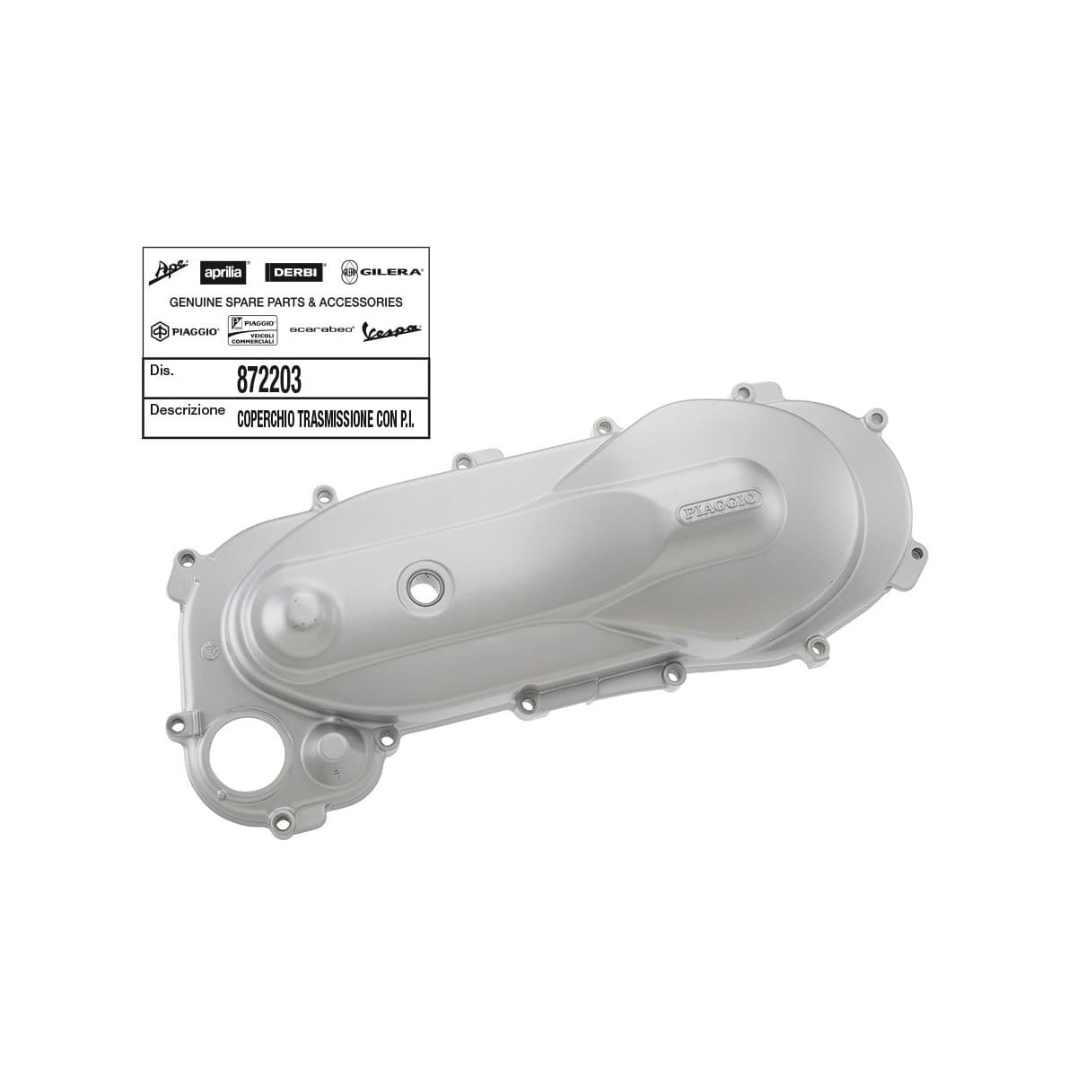 Piaggio - Couvercle Transmission Origine Piaggio 50 Zip 2t 2009/