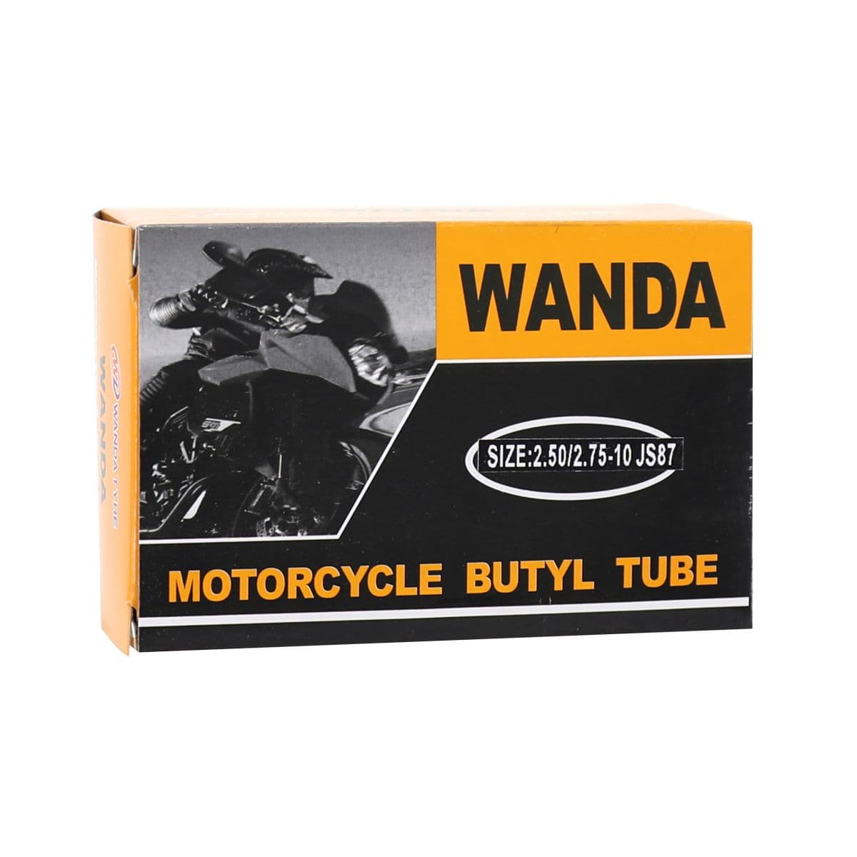 Wanda Tyre - Chambre À Air 10 Pouces 2.50x10 À 2.75x10 - Wanda Valve Coudée 90 Degrés