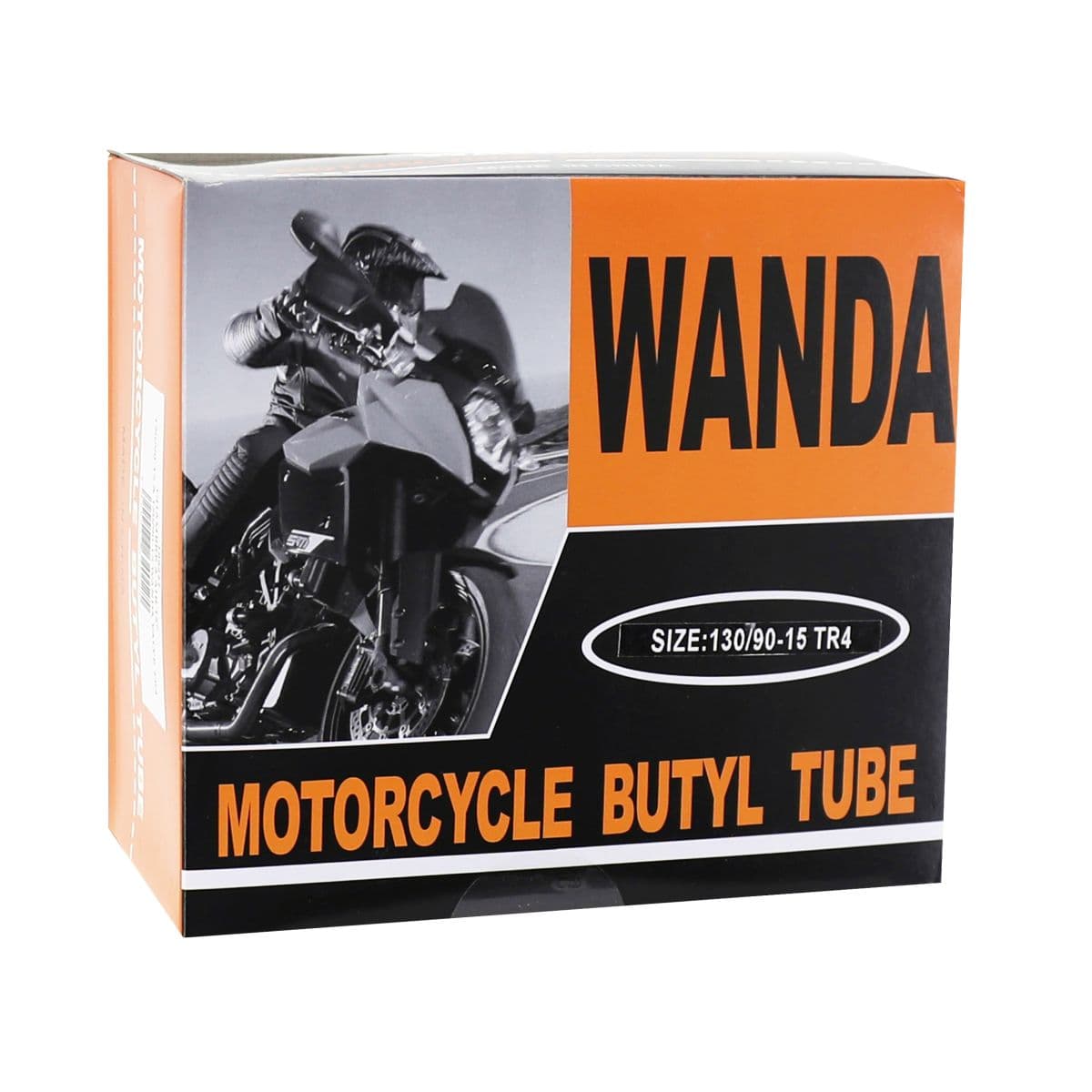 Wanda Tyre - Chambre À Air 15 Pouces 130/90x15 À 150/90x15 - Wanda Valve Droite Tr4