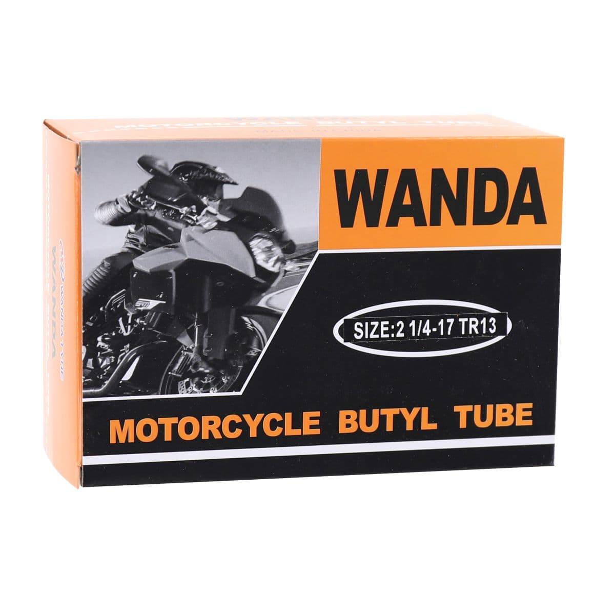 Wanda Tyre - Chambre À Air 17 Pouces 2 1/4x17 - Valve Droite Schrader Wanda