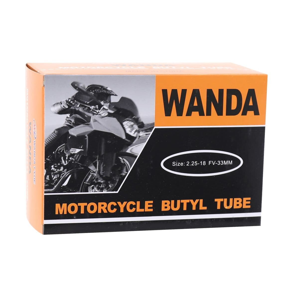 Wanda Tyre - Chambre À Air 18 / 19 Pouces 2x18 / 2 1/4x18 / 1 3/4x19 / 2x19 - Valve Presta Wanda