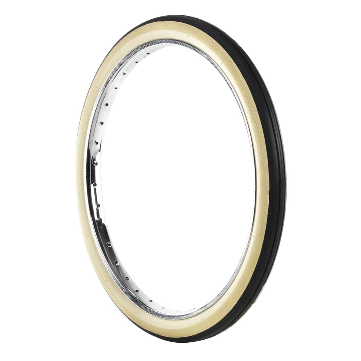 Hutchinson - Pneu 19 Pouces 1 3/4x19 - Hutchinson Ligné Reinf Solex 3800 Flancs Blancs