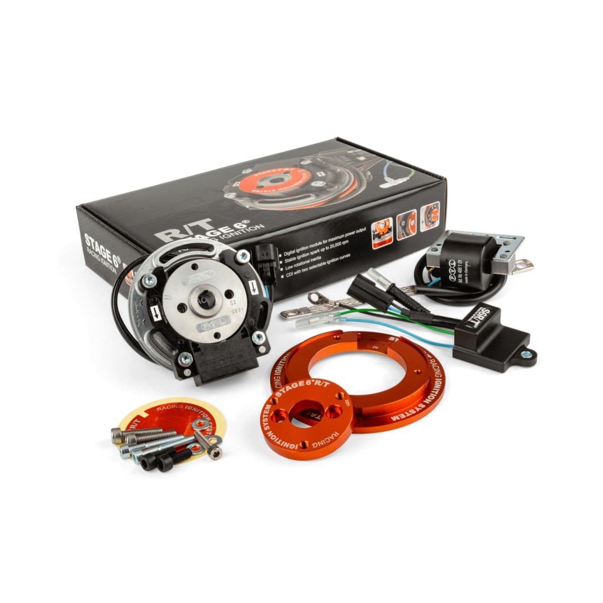 Stage6 R/t - Allumage Mbk Booster Nitro Yamaha Bw's Aerox - Stage6 R/t Mk2 / Pvl Rotor Interne