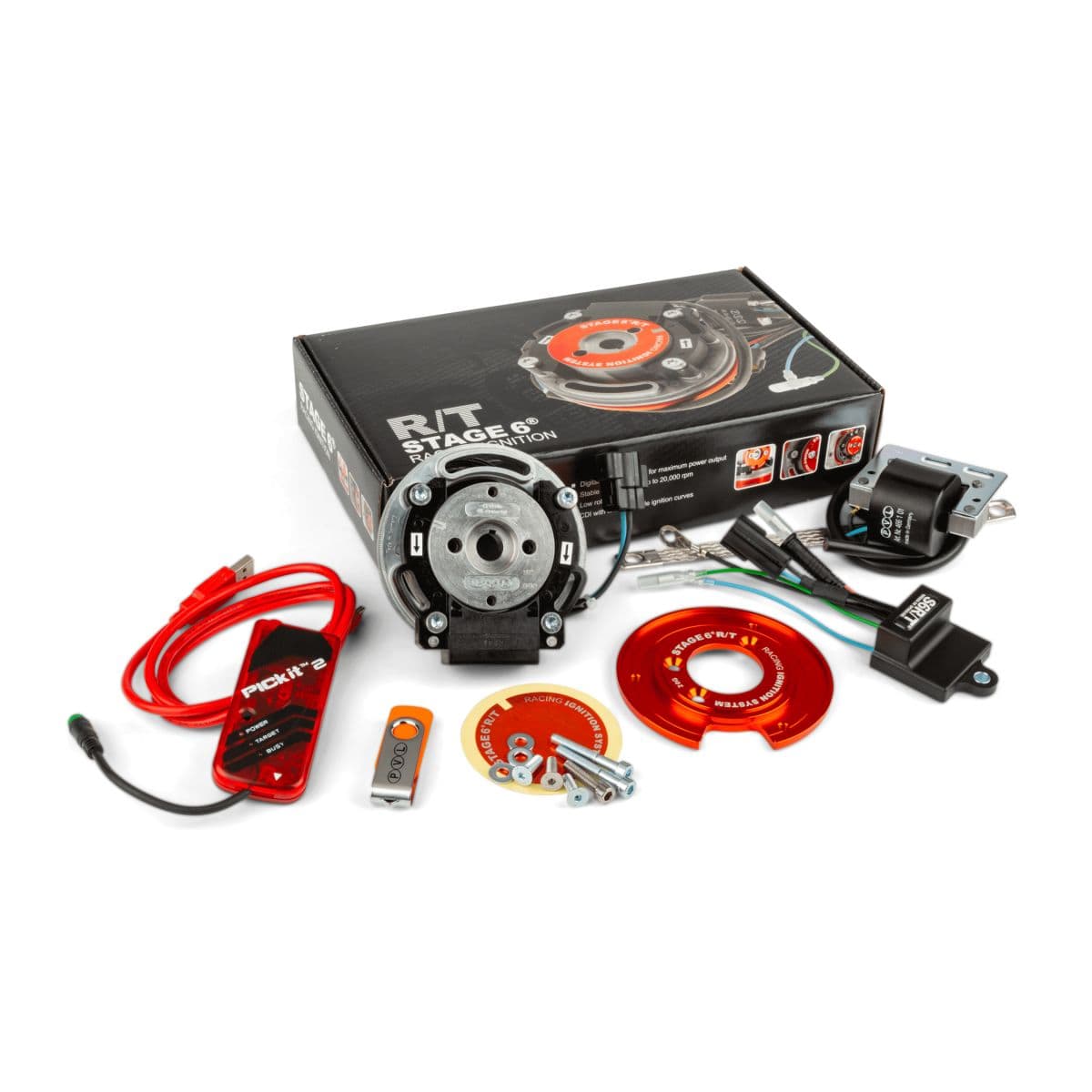 Stage6 R/t - Allumage Programmable Piaggio Nrg Typhoon Zip - Stage6 R/t Mk2 / Pvl Rotor Interne