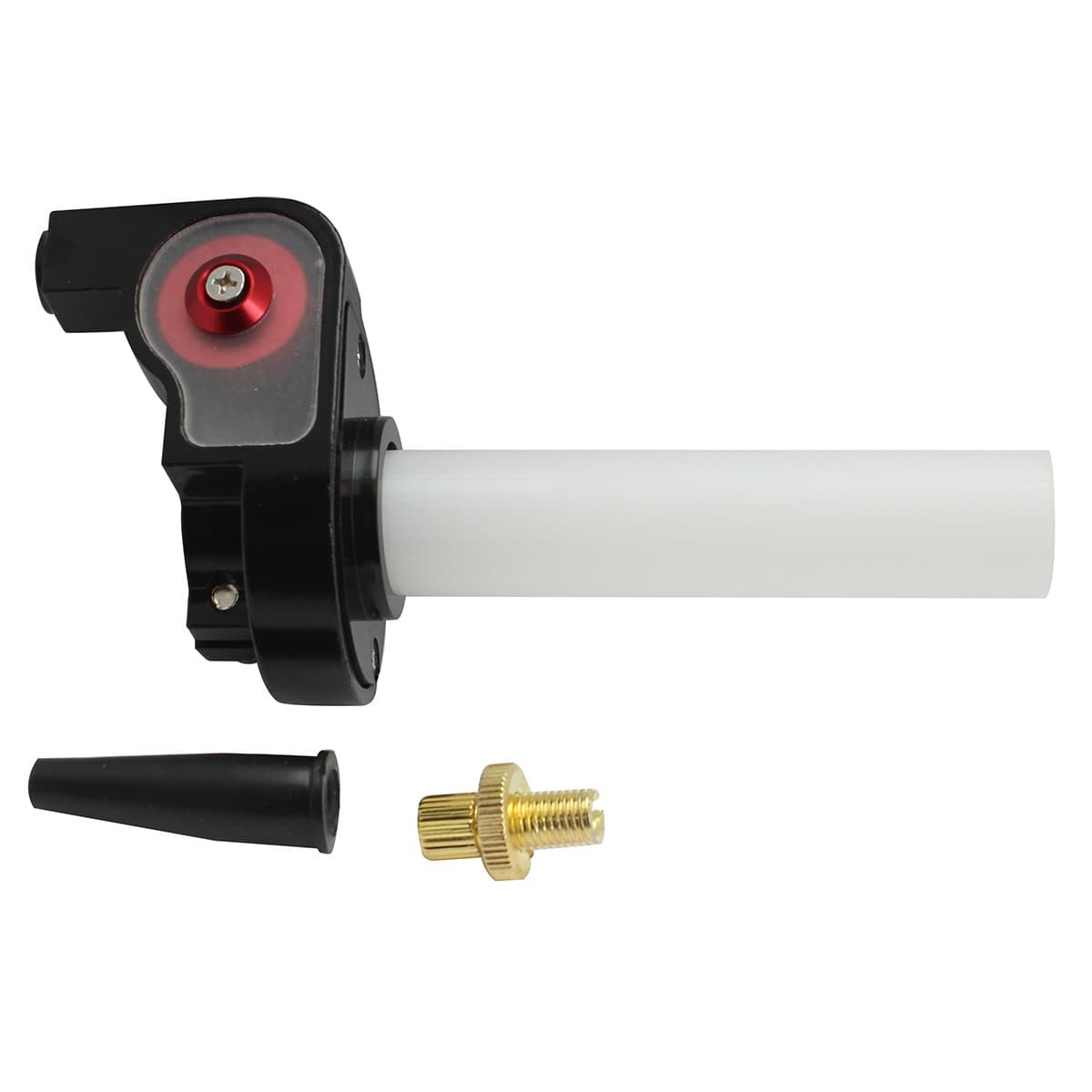 Noend - Poignée De Gaz Tirage Rapide 90° Noend Noir Et Rouge