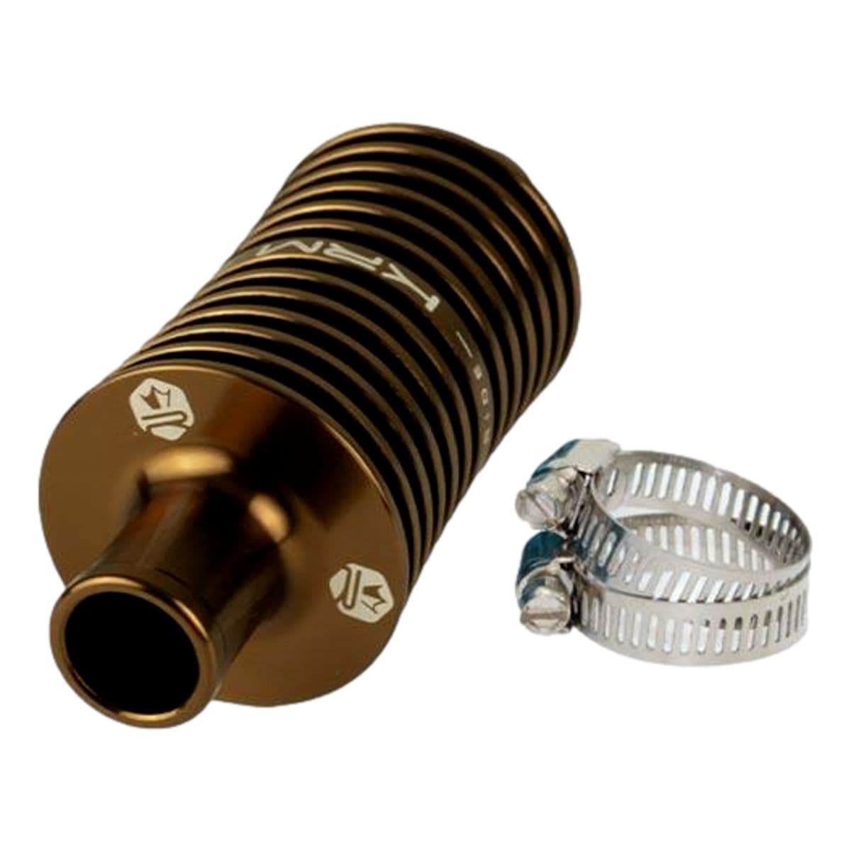 Krm Pro Ride - Refroidisseur D'eau Sur Durite Krm Cnc Bronze