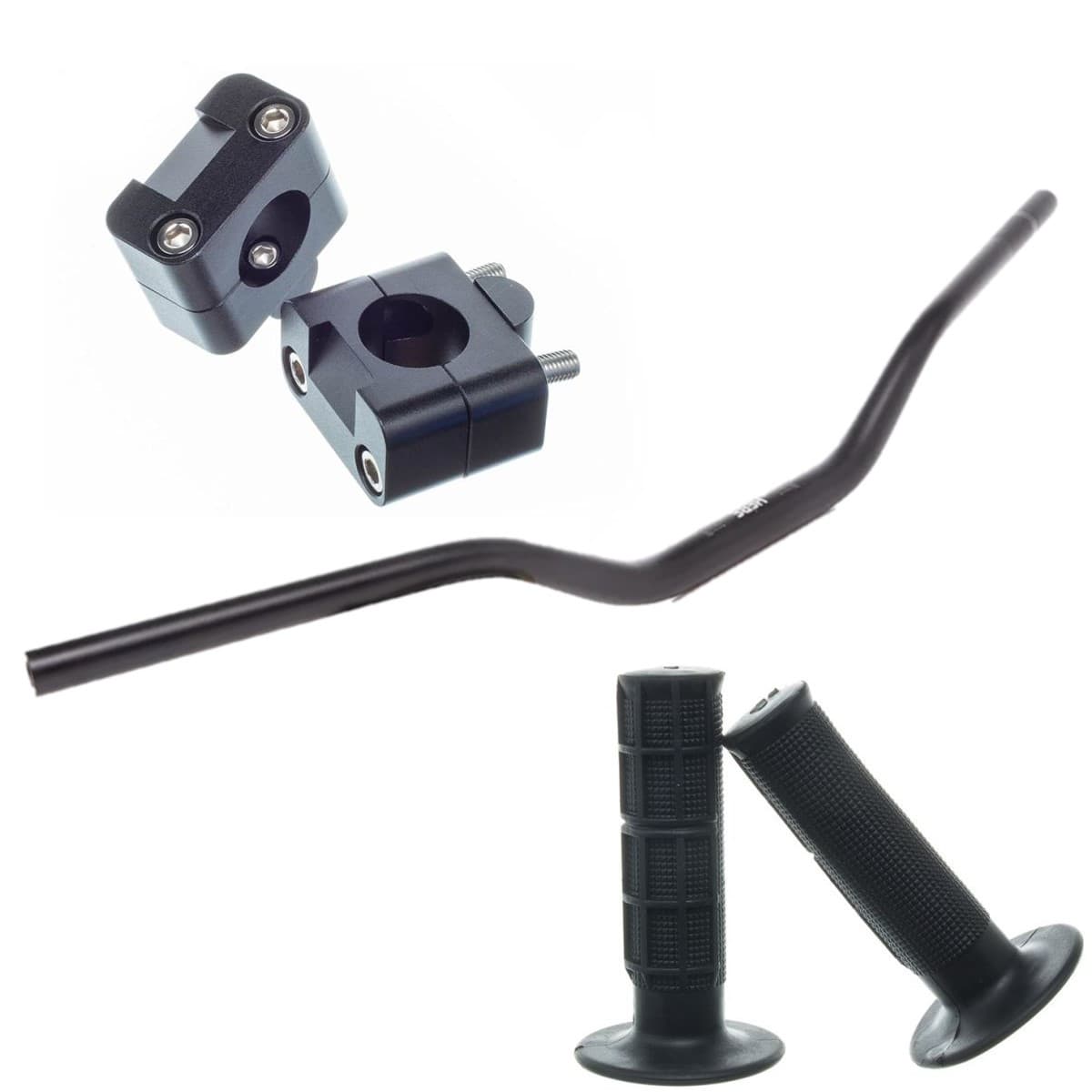 Bixess - Pack Guidon 28mm Noir Moto Bixess 51604-defaultcombination