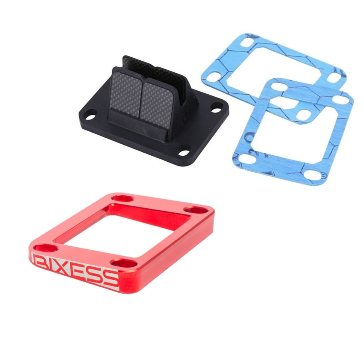 Bixess - Clapet Type Vforce Et Cale De Clapet 5° Minarelli Am6 Et Derbi Rouge 51812-defaultcombination