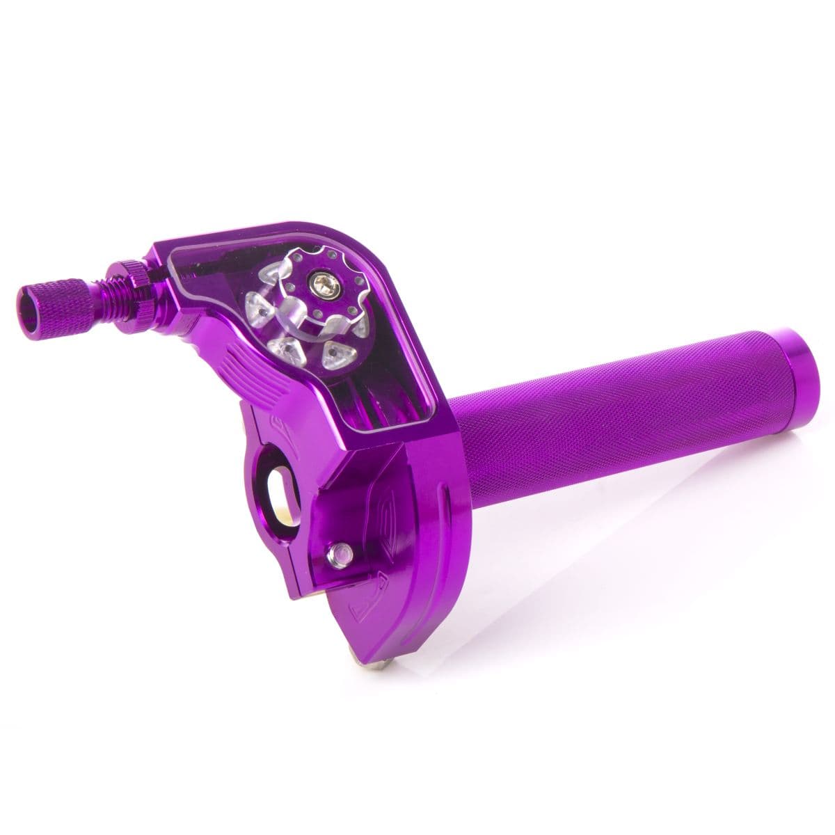 Terzo - Poignée De Gaz - Tirage Rapide -hi Speed -aluminium Cnc - Terzo - Violet