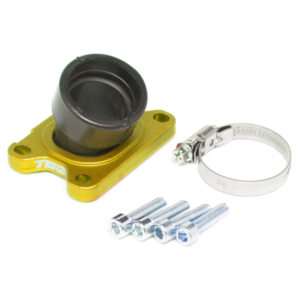 Terzo - Pipe D'admission Orientable 360° Minarelli Am6 / Derbi - Terzo - Or