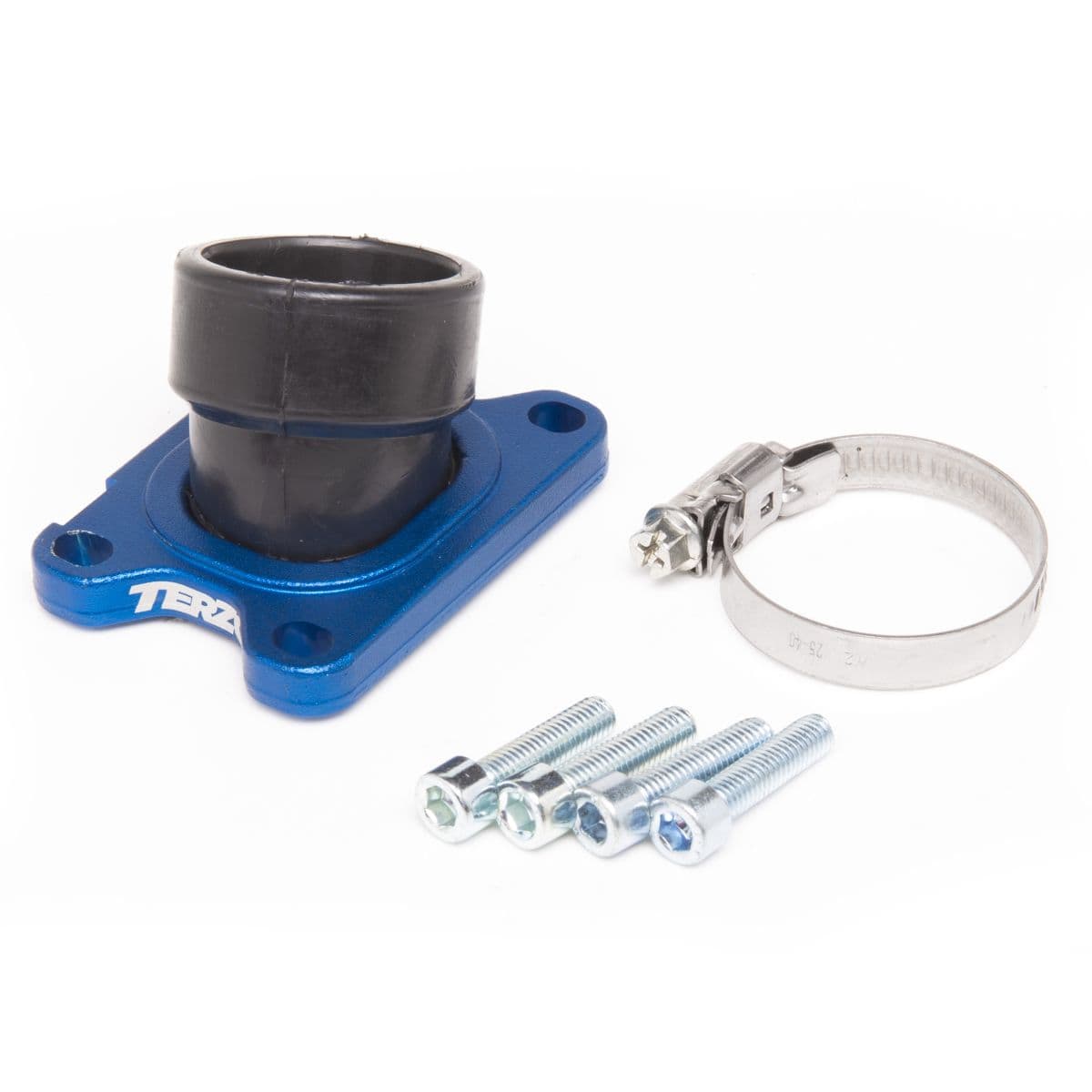 Terzo - Pipe D'admission Orientable 360° Minarelli Am6 / Derbi - Terzo - Bleu