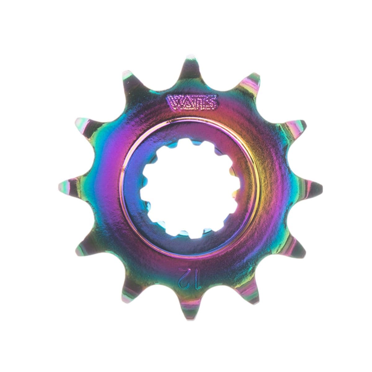 Watts - Pignon Watts Minarelli Am6 Z12 420 Titane Bleu