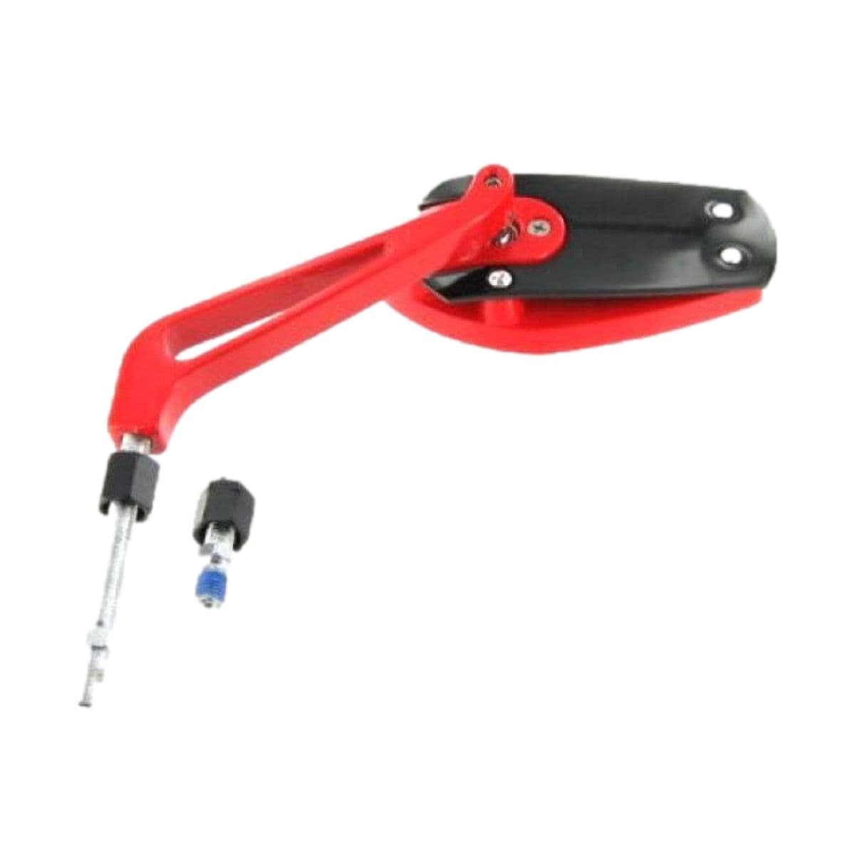 Adaptable - Rétroviseur Universel Réversible F1 Email Rouge