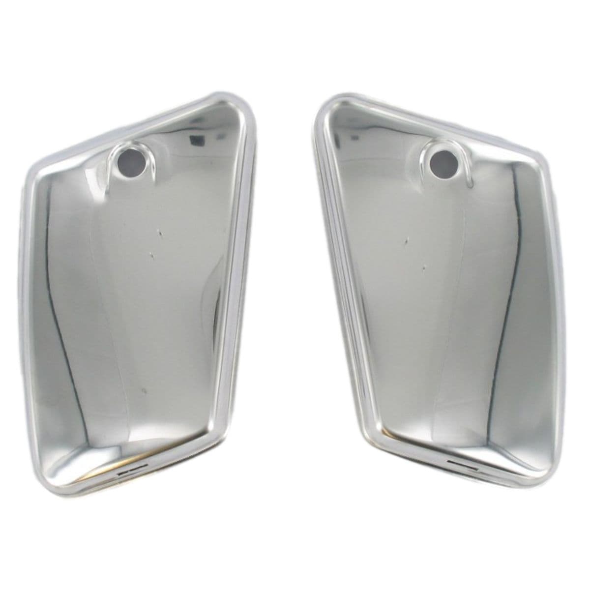 Adaptable - Paire De Portes De Coffre/boîte À Outils Chromées Mbk Sp 99 Avant 88