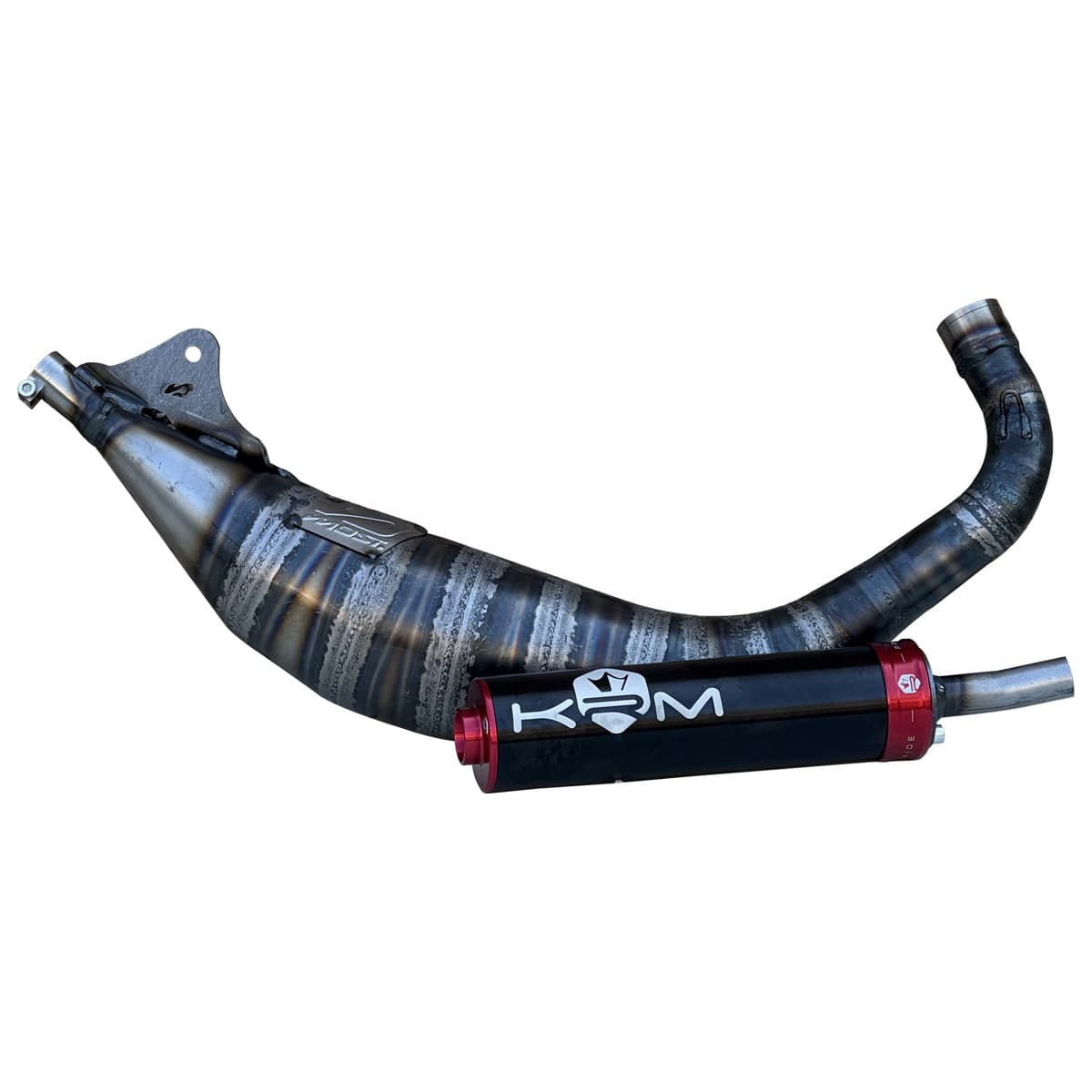 Krm Pro Ride - Pot Most 70 80cc Avec Silencieux Krm Orientable Rieju Mrt