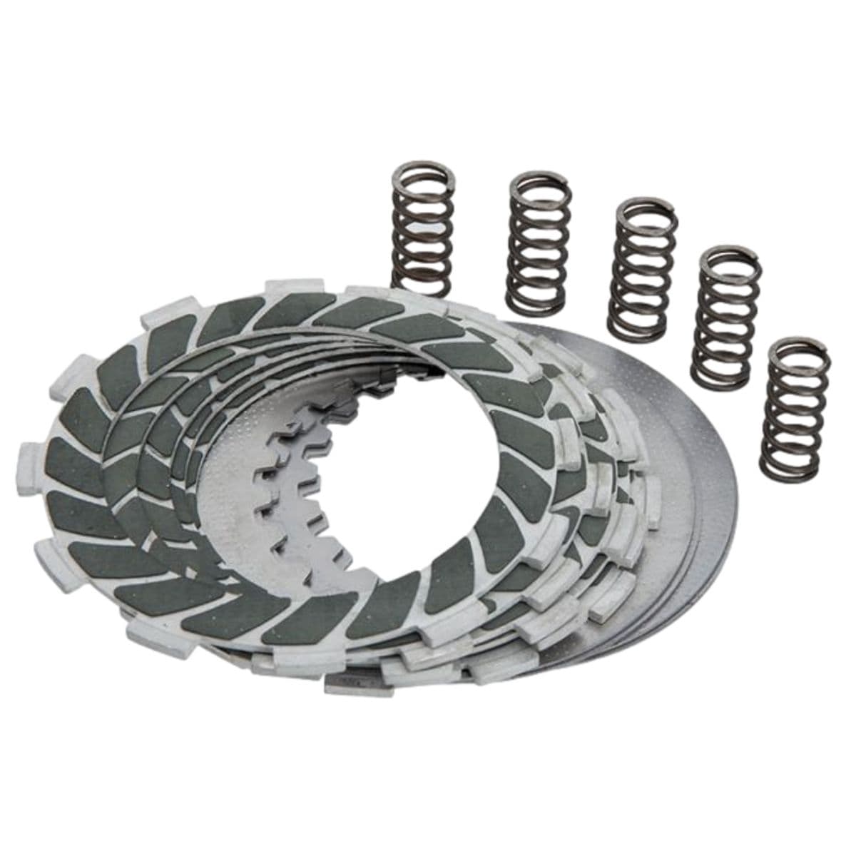 Watts - Disque D'embrayage Racing Kevlar Watts Derbi (5 Garnis, 4 Lisses, 5 Ressorts)