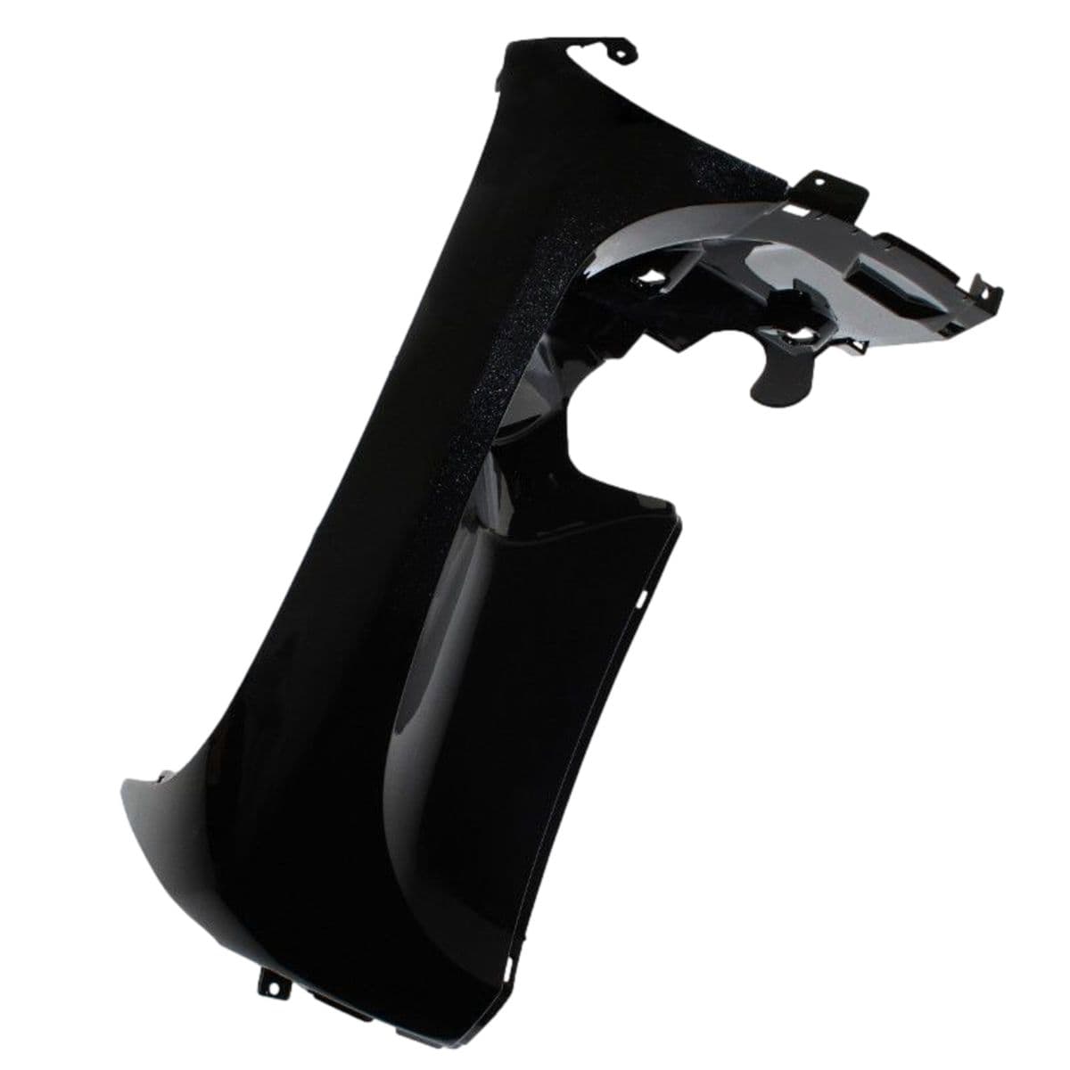 Adaptable - Tablier Avant Droit Adaptable Mbk Ovetto/ Yamaha Neos Après 2008 Noir Brillant