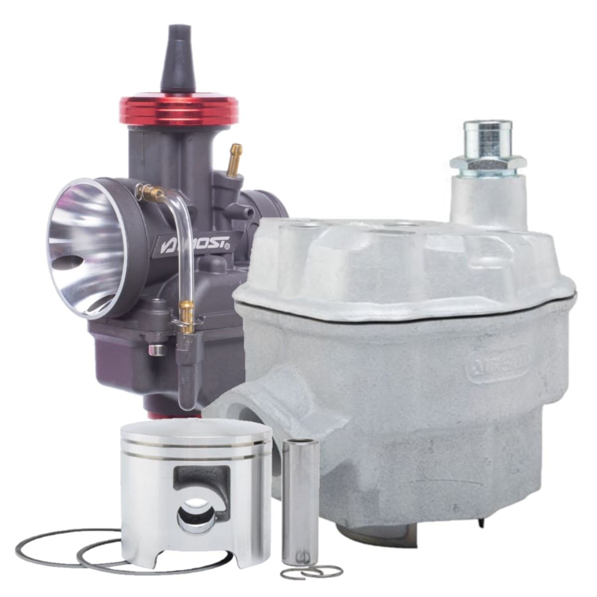 Bixess - Pack 80cc Airsal Derbi Euro 3 Et 4 Avec Carburateur 28mm Pwk Most 55518-defaultcombination