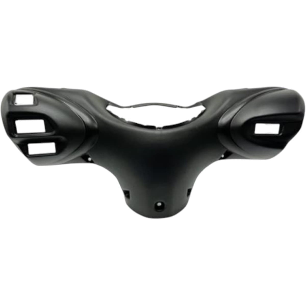 P2r - Couvre Guidon Arrière Noir Adaptable Mbk 50cc Ovetto Yamaha 50cc Neos Après 2011