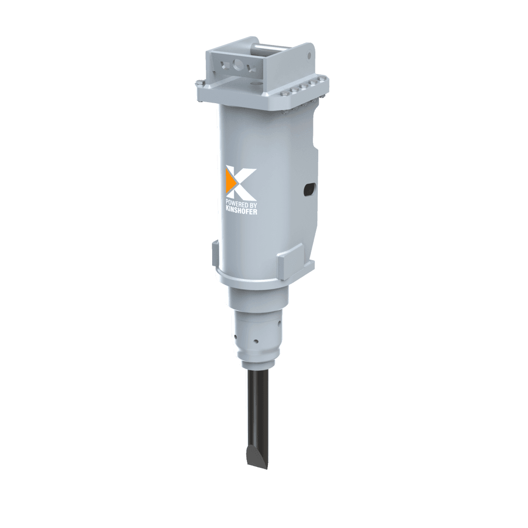 KINSHOFER KSB 8 mit MS03 oder MS08 | Hydraulikhammer incl. Kopfplatte mit 320 kg
