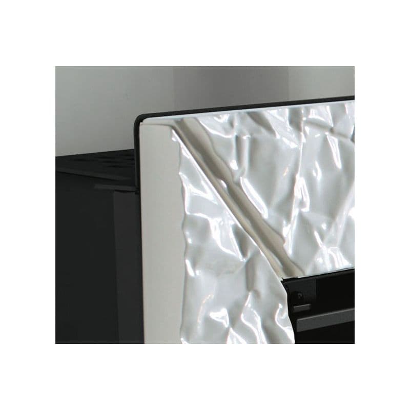 Kit Corniche Origami 80 Bianco Infinity LA NORDICA - Accessoire Poêle à Bois Écologique