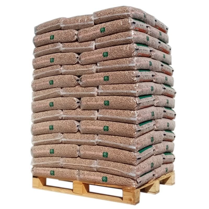 Palette Pellets Natural Énergie DIN Plus - 70 Sacs x 15 kg - 100% Résineux