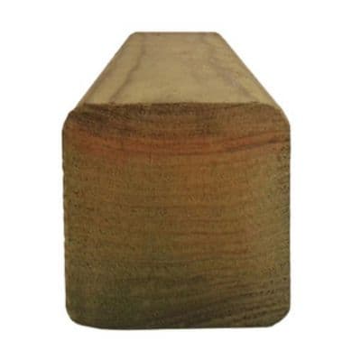 Pack 6 Lattes Pin Traité Classe 4 R5 - 9x9x120 cm - Spécial Extérieur