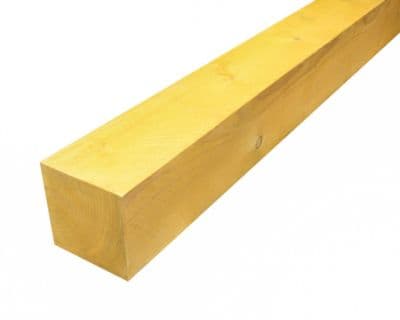 Poutre Bois Massif Épicéa 200x200 mm (3 m) - Traitée Classe 2 Intérieur