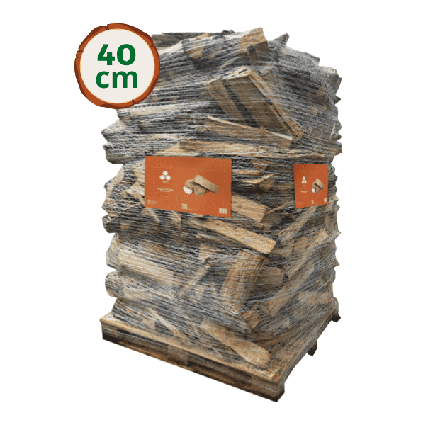 Bois de chauffage 40 cm Wooday â Bois bĂ»che 100% feuillus
