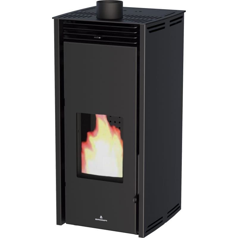 PoĂȘle Ă granules sans Ă©lectricitĂ© convection naturelle - BRONPI Free 6 kW