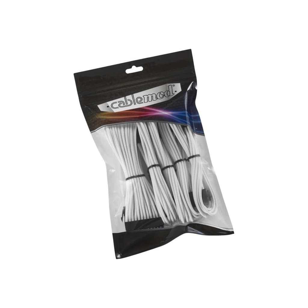 Kit câbles tressés (White) CM-CAB-CKIT-N88KW-R - CMCABCKITN88KWR | CableMod