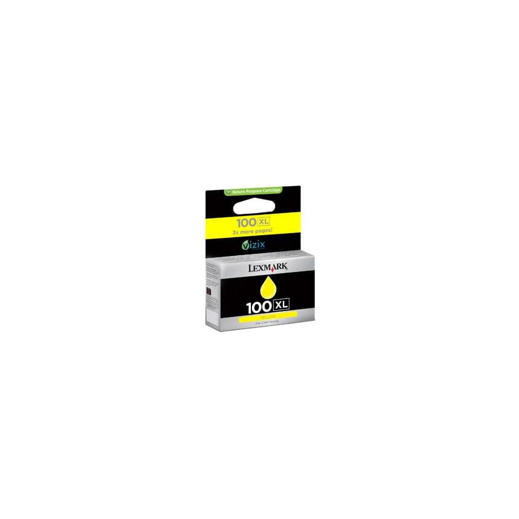 Cartouche N°100XL Jaune - 14N1071E - 14N1071E | Lexmark