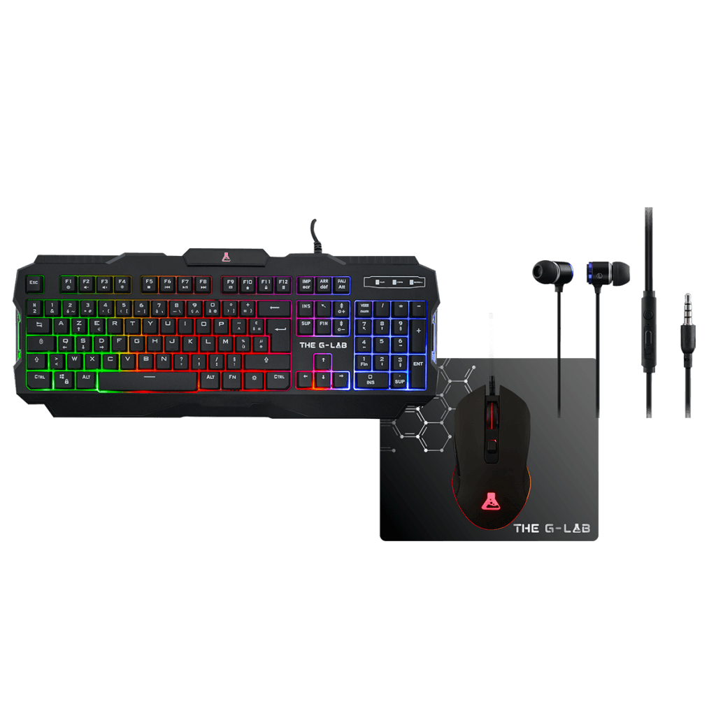 Combo Helium - Clavier - Souris - Tapis - COMBOHELIUM | The G-LAB
