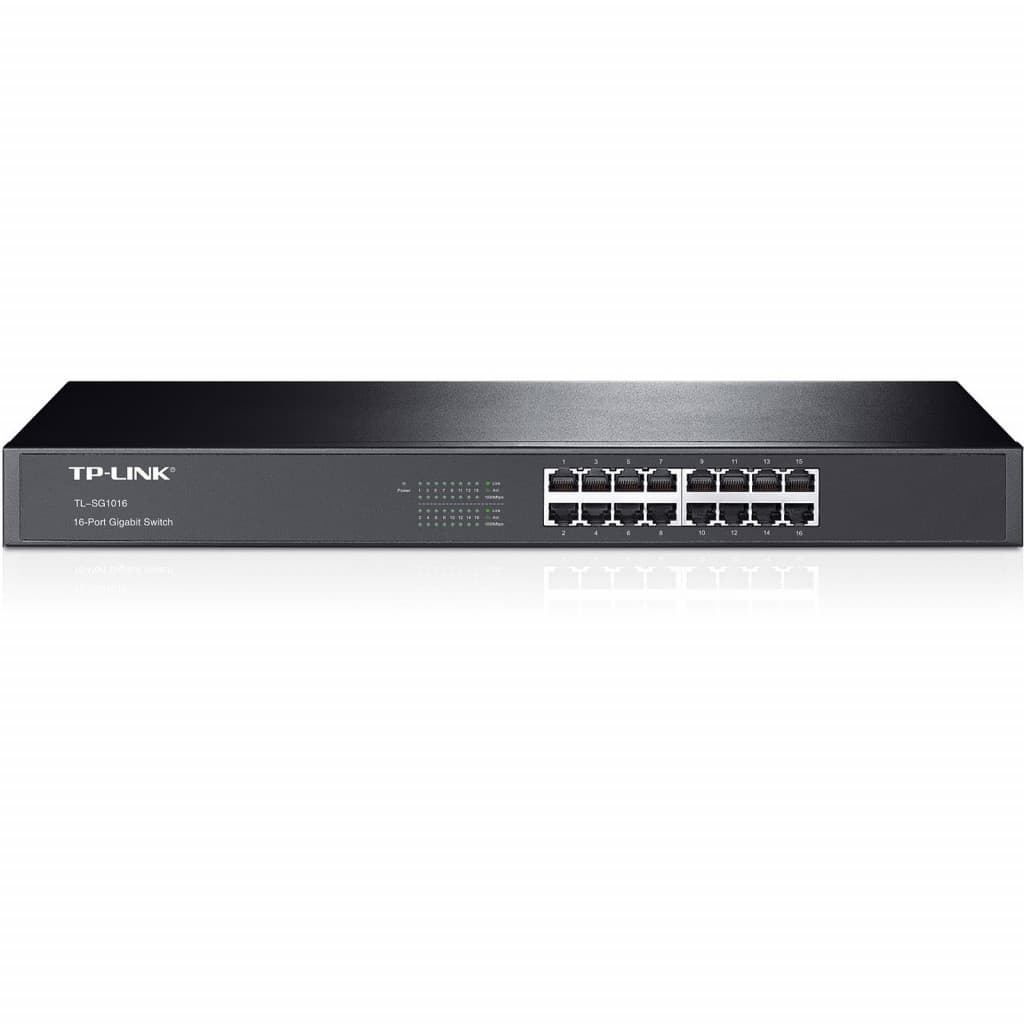 16 Ports 10 - 100 - 1000 Rackable - TL-SG1016 - TLSG1016 | TP-Link