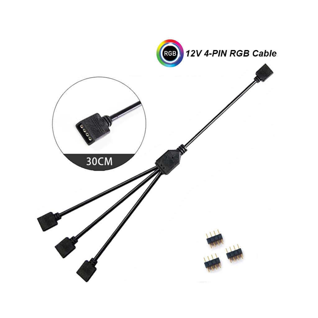 Cable convertisseur 12V vers 5V ARGB 3Pin - BCNTR95X3L | Générique