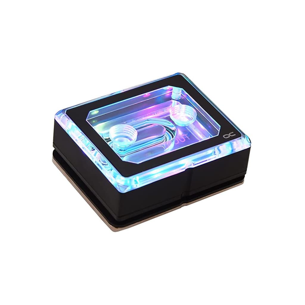 Waterblock CPU XPX Aurora - Acryl Black DRGB - 12946 | Alphacool