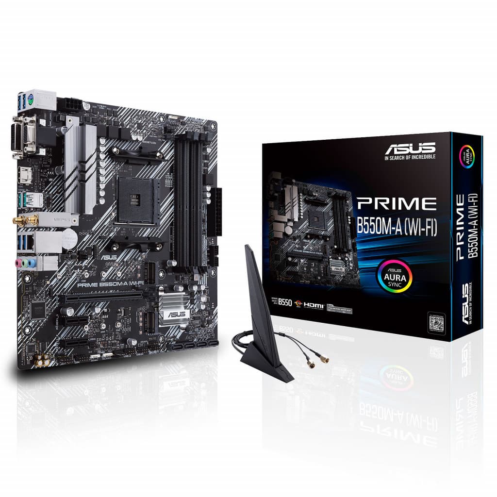 Prime B550M-A II (WI-FI) - B550 - AM4 - mATX# - 90MB19X0M0EAY0 | Asus