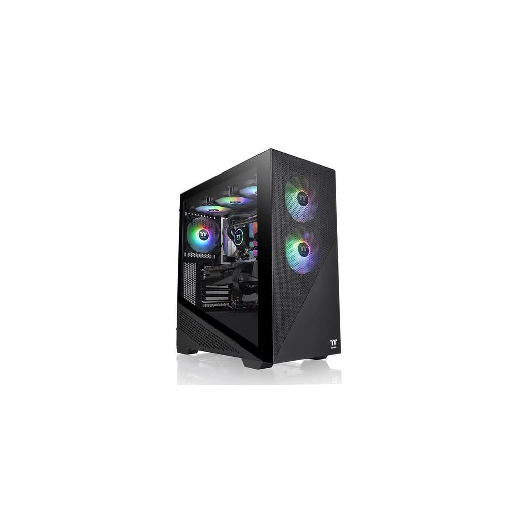 Divider 370 TG ARGB Black - MT - Sans Alim - ATX - CA1S400M1WN00 | Thermaltake