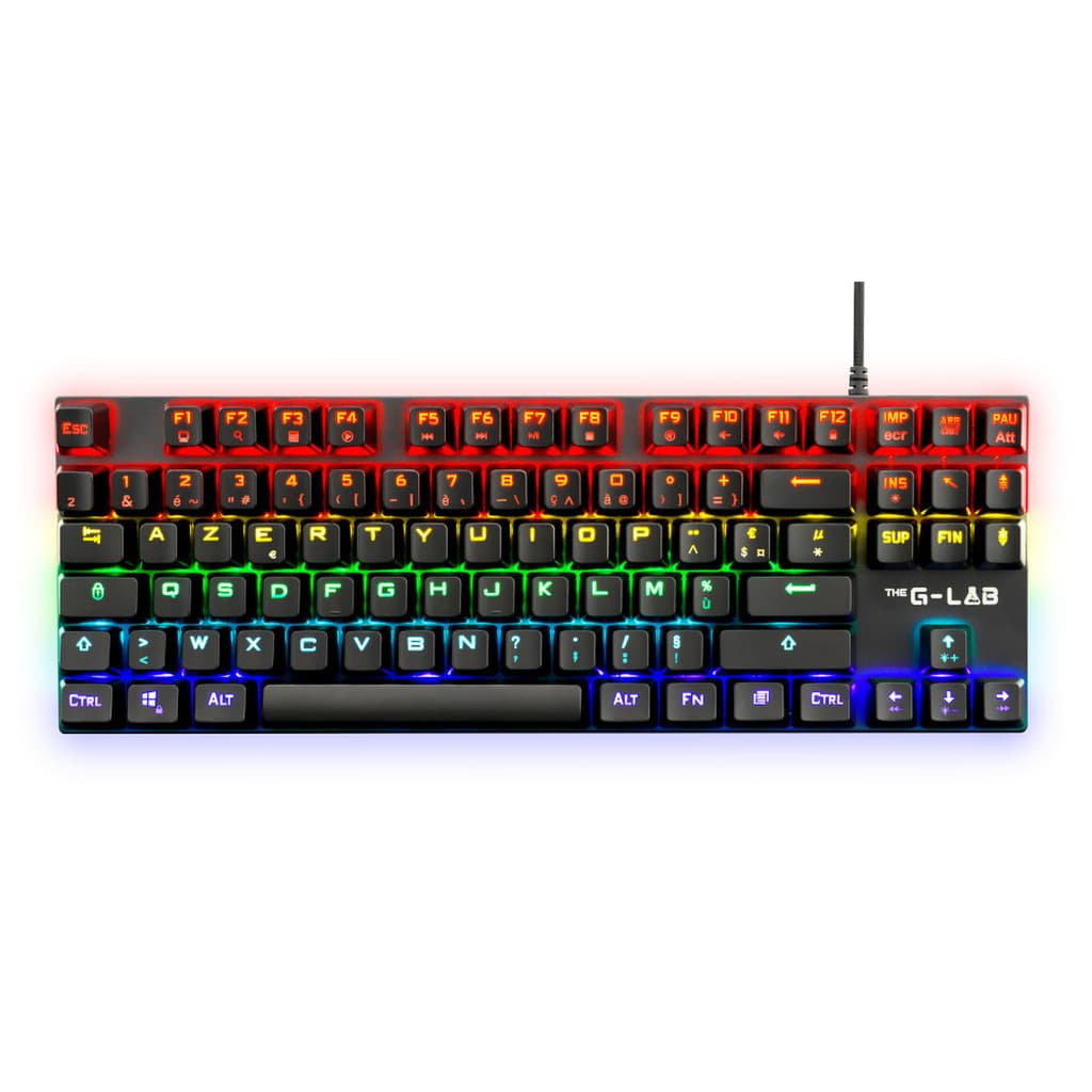 Keyz Mercury - Noir - RGB - Filaire - KEYZMERCURYBFR | The G-LAB