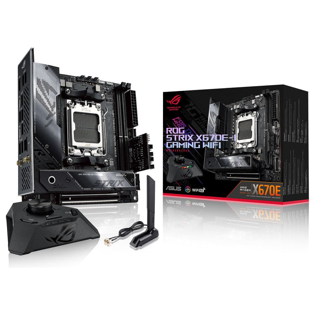 ROG STRIX X670E-I GAMING WIFI - X670 - AM5 - DDR5 - ITX - 90MB1B70M0EAY0 | Asus