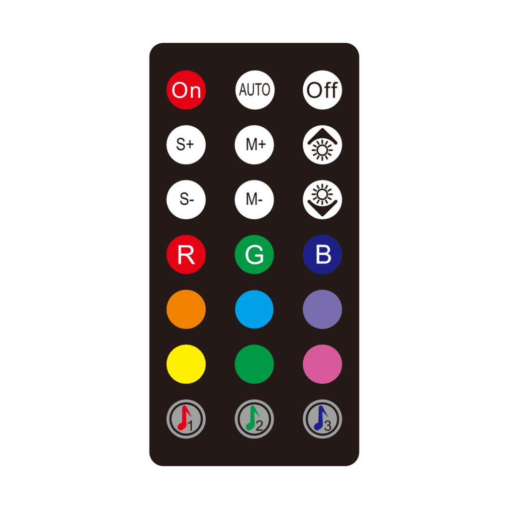 CTR-002 Contrôleur ARGB Audio Sensitive - CTR002 | M.RED