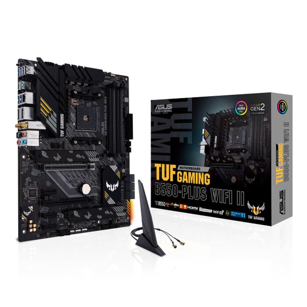 TUF GAMING B550-PLUS WIFI II - B550 - AM4 - DDR4 - ATX - 90MB19U0M0EAY0 | Asus