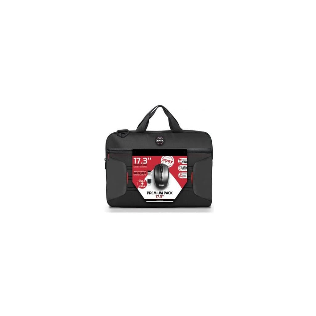 Premium Pack 17.3" Sacoche + Souris sans fil# - 501874 | Port