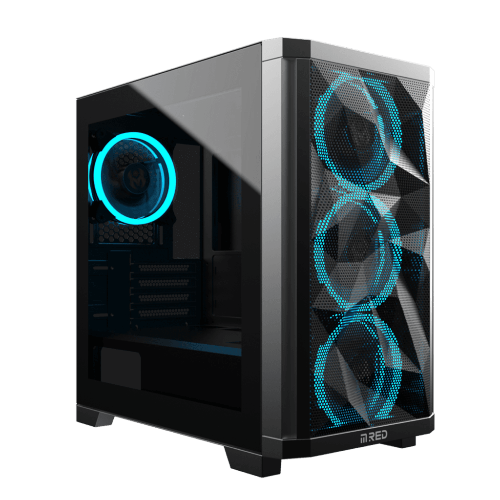 StarDust Mini Blanc ARGB - mT - sans alim. - mATX - MR026 | M.RED