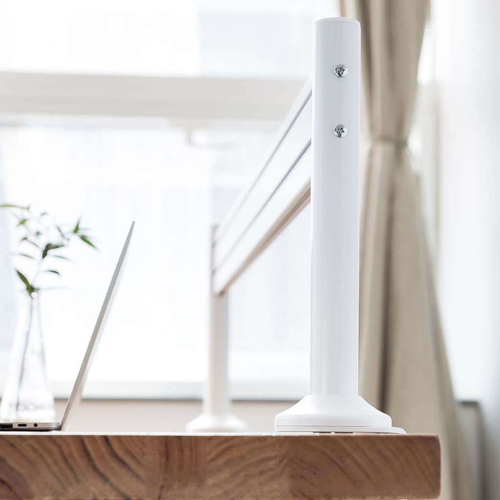 Kit rail de fixation Slatwall 120cm + 2 pieds - 1503301K | Kimex International